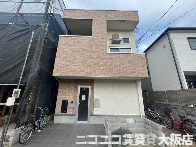 京都市山科区音羽千本町のアパートの外観