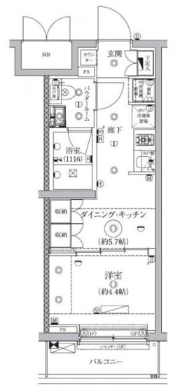 【間取り】 | セジョリ鵜の木 | 間取り図