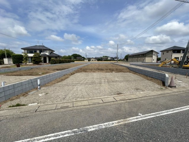 【前面道路含む現地写真】 | 加須市北下新井　新築戸建　全5棟　4号棟