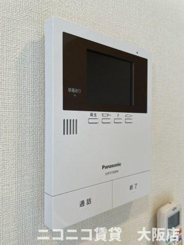 大阪市西淀川区姫島１丁目のアパートのセキュリティ