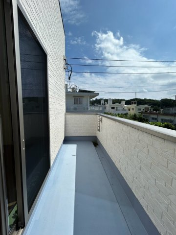 糸満市大里　１号棟　築浅戸建のバルコニー|バルコニー