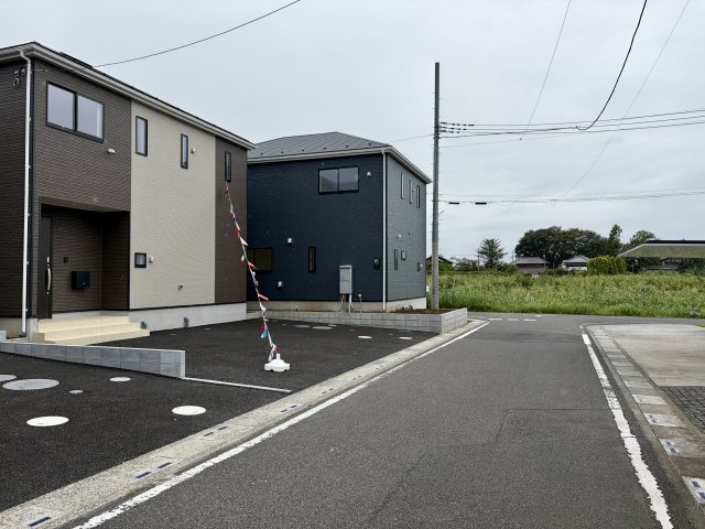 【前面道路含む現地写真】 | 加須市北下新井　CRADLE GARDEN　新築戸建　全4棟　2号棟