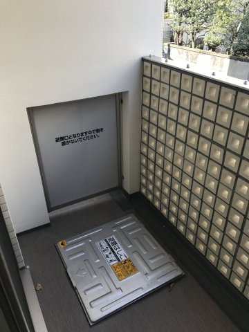 ラグディア麻布十番のバルコニー