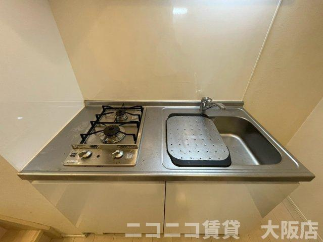 大阪市平野区平野市町２丁目のアパートのキッチン