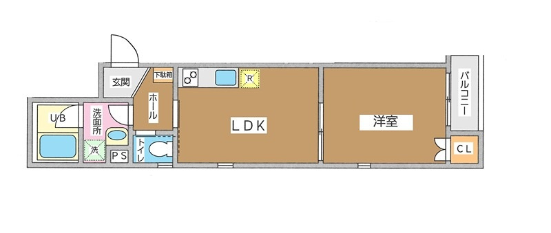 ロイヤルレジデンス の間取り|間取りです。