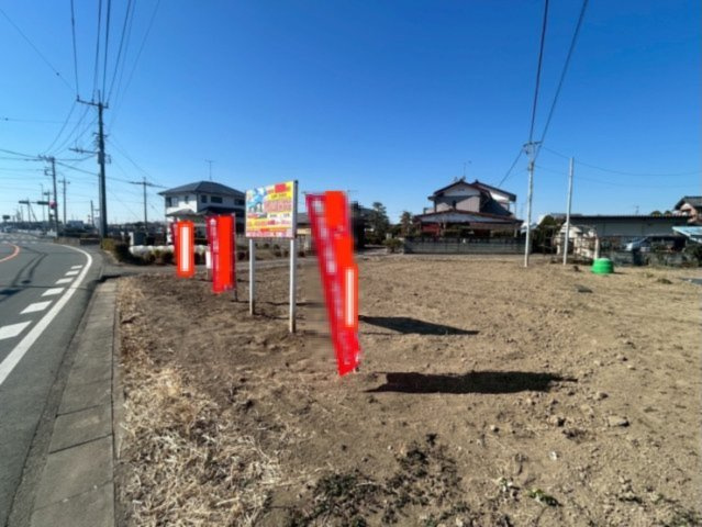 【前面道路含む現地写真】 | 加須市正能【2区画】　新築戸建　全2棟　1号棟