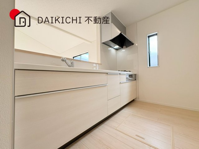 【キッチン】 | 加須市下高柳第3　CRADLE GARDEN　新築戸建　全3棟　2号棟