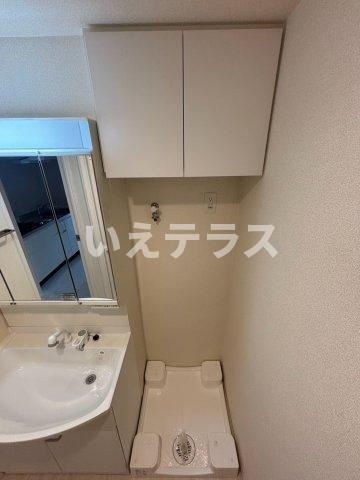 プラネソシエ神戸元町の洗面所|コンパクトで使いやすい洗面所