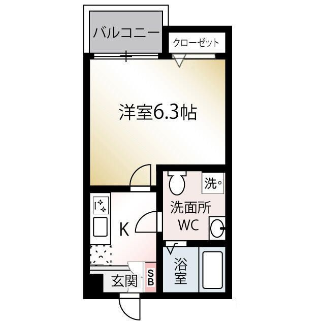ＭＱｕａｒｔｏ青井の間取り|間取りです。