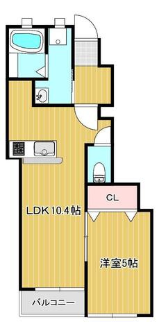 プティーシュシュ花尻北の間取り