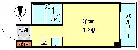 チュリス幸町の間取り