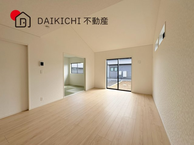 【居間・リビング】 | 加須市下高柳第3　CRADLE GARDEN　新築戸建　全3棟　1号棟