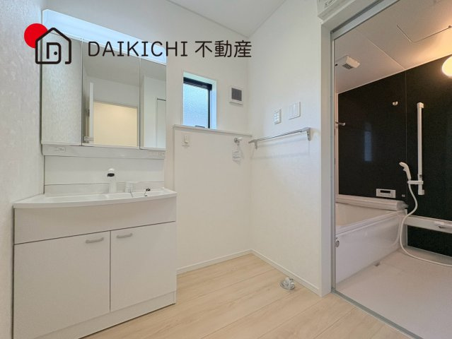【脱衣所】 | 加須市下高柳第3　CRADLE GARDEN　新築戸建　全3棟　1号棟