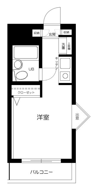エクセレントハイム下高井戸の間取り