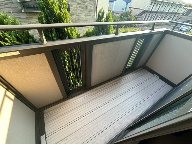 Grand　Ciel　A棟のバルコニー
