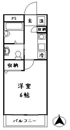 レジデンス・ド・レイーヌの間取り