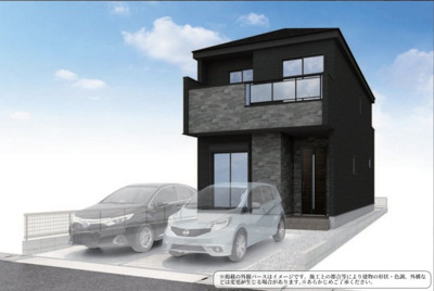 【外観パース】 | 名古屋市緑区六田２丁目新築戸建 | キャンペーン対象物件です♪詳細は弊社ホームページもしくはスタッフまでお気軽にお問合せ下さいませ♪ お役に立てる自信があります♪