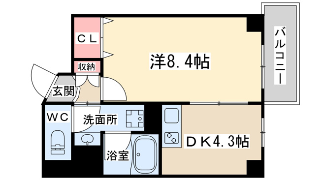 【間取り】 | willDo南森町