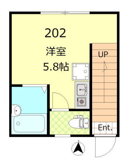【間取り】 | ベストハイム京急蒲田