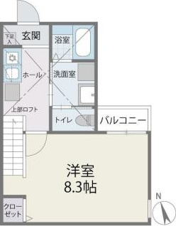 ジラフ桜ヶ丘Aの間取り