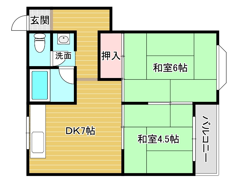 ファーストマンションの間取り