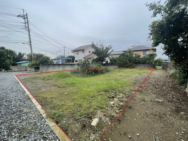 -三丁目不動産-　深谷市榛沢新田　売土地の外観
