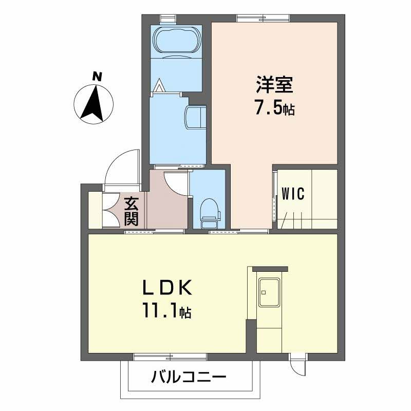 リッセ小幸田　 の間取り