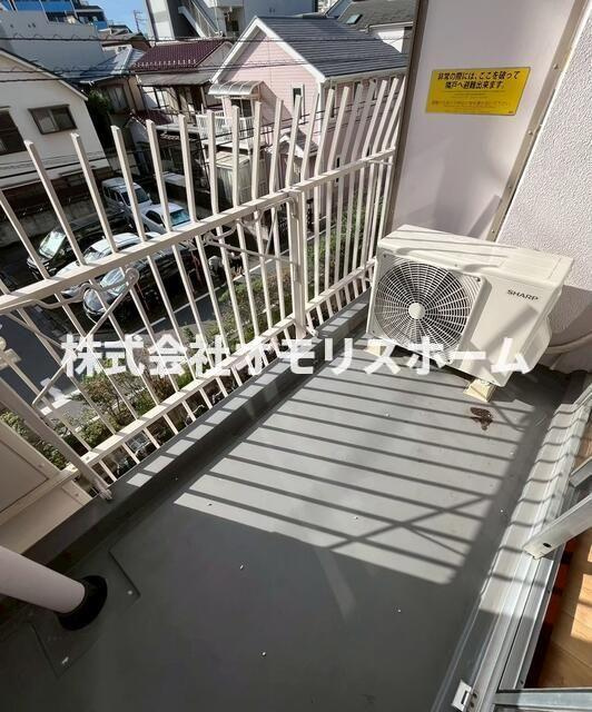 カーサ大森　Ｂ棟のバルコニー
