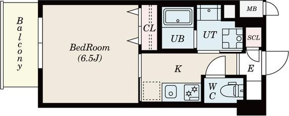 S-RESIDENCE浅間町の間取り
