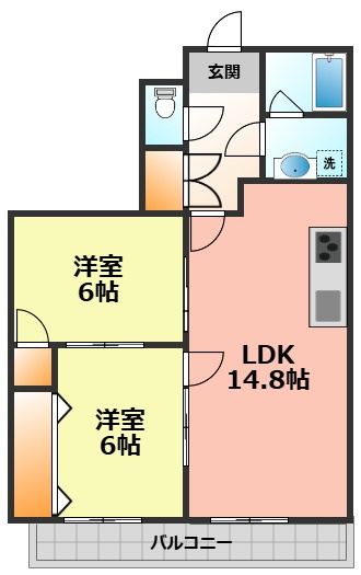 【間取り】 | H・Iハイツ