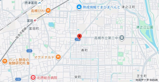 クリスタルコートの地図