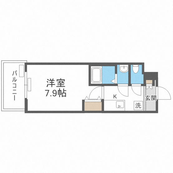 【間取り】 | セオリー天王寺南DOOR