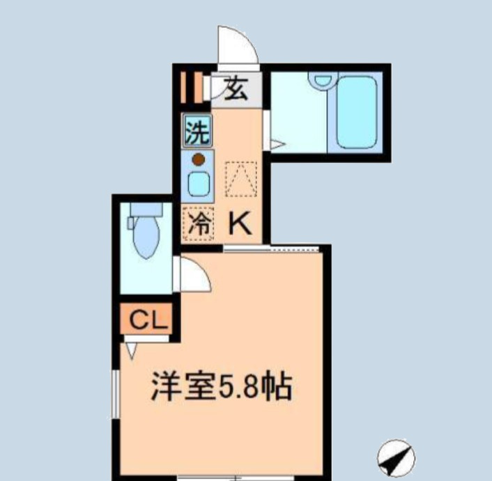グロスピエール西国分寺 の間取り