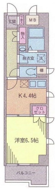 ロジェの間取り|間取りです。