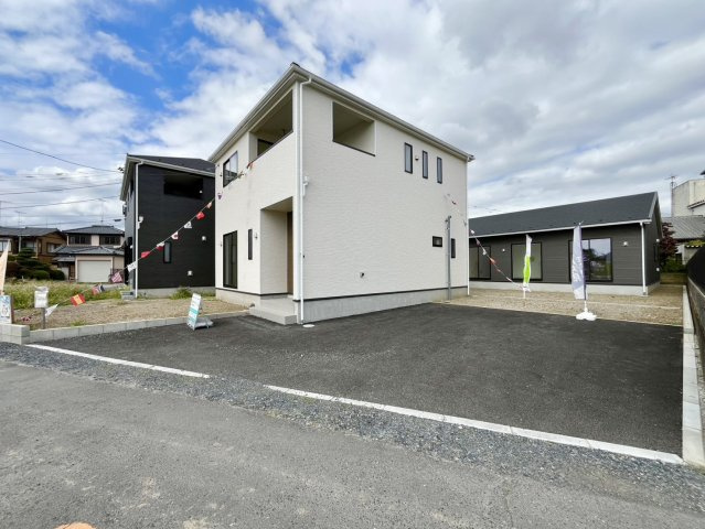 【Cradle Garden】　筑西市二木成　第２　全4邸の前面道路含む現地写真|カースペース並列2台駐車可♪
2026年10月撮影