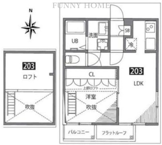 【間取り】 | サニーフォレスト嶋