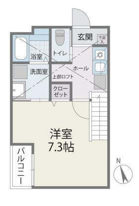 ジラフ桜ヶ丘Aの間取り