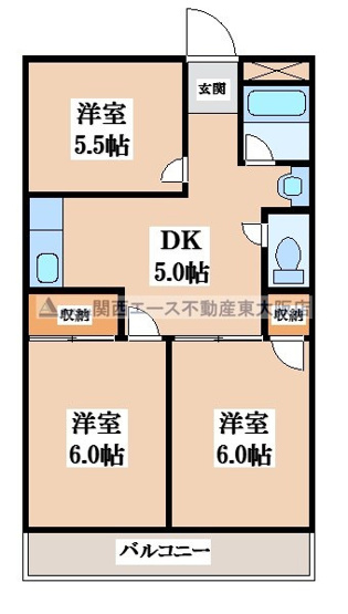 【間取り】 | 第一高山ハイツ