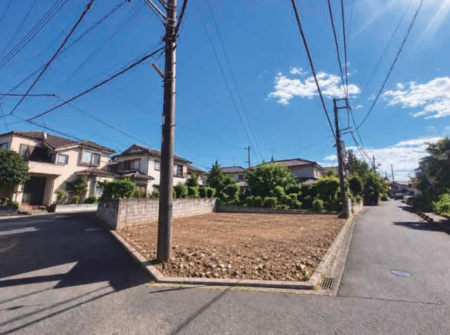 敷地面積30.3坪　売地　川越市小室