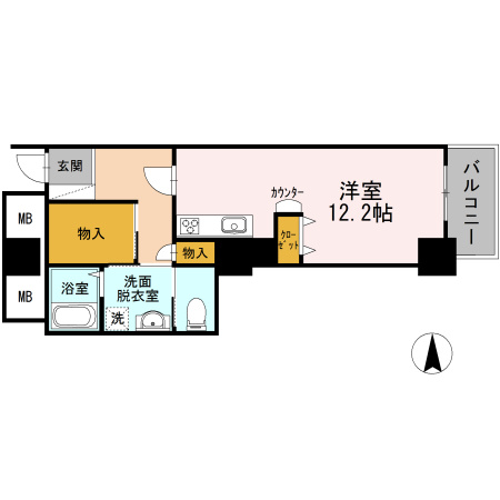 【間取り】 | 品川シーサイドビュータワー Ⅱ