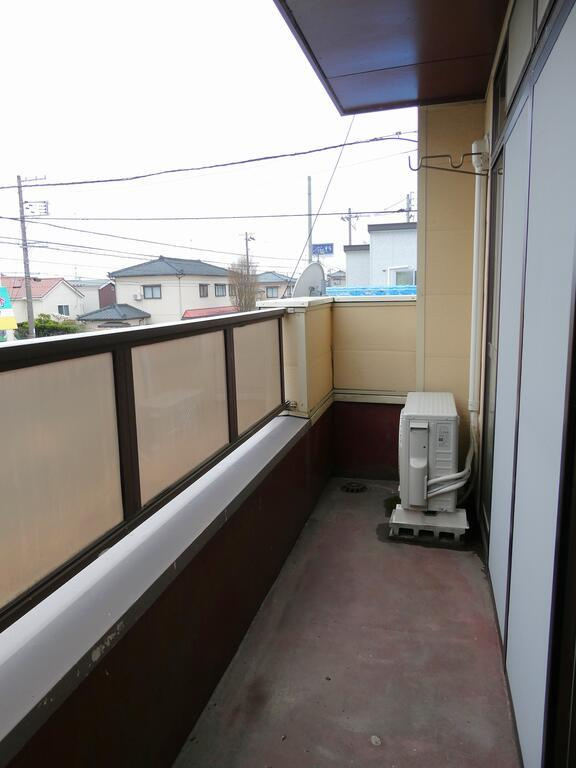 ONハイツのバルコニー