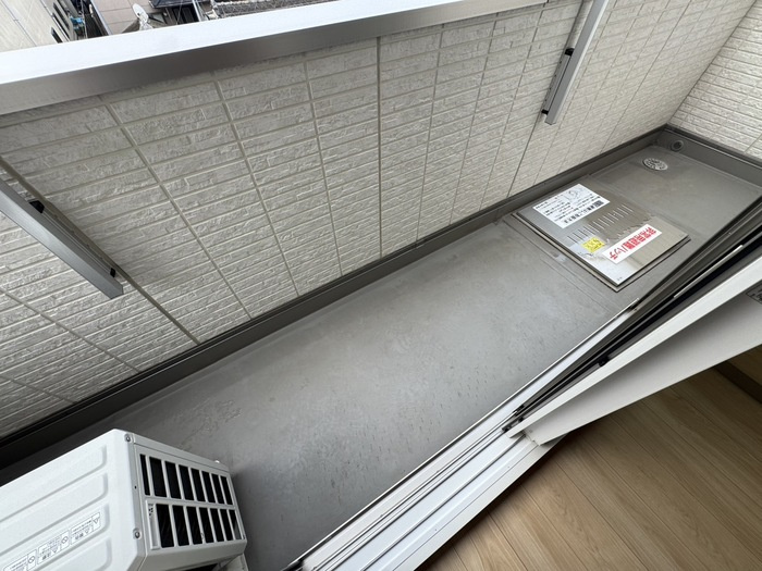 エスポワール老原のバルコニー