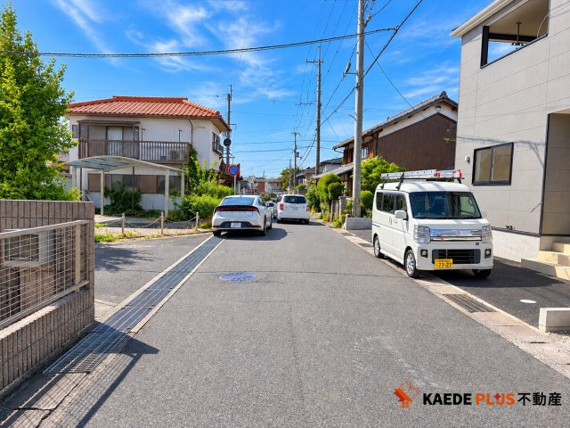 【カエデプラス不動産】近江八幡市八幡町の前面道路含む現地写真