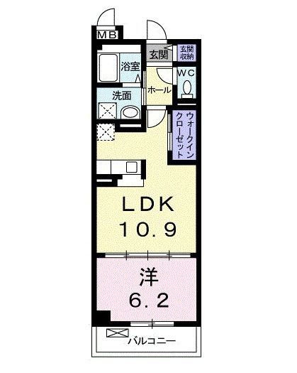 ベルソレイユの間取り