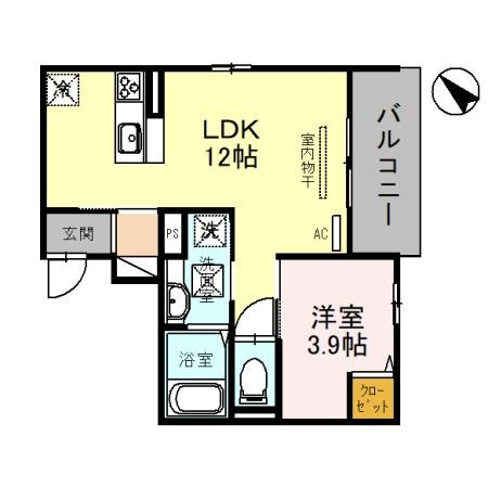 ブラン・キューブの間取り