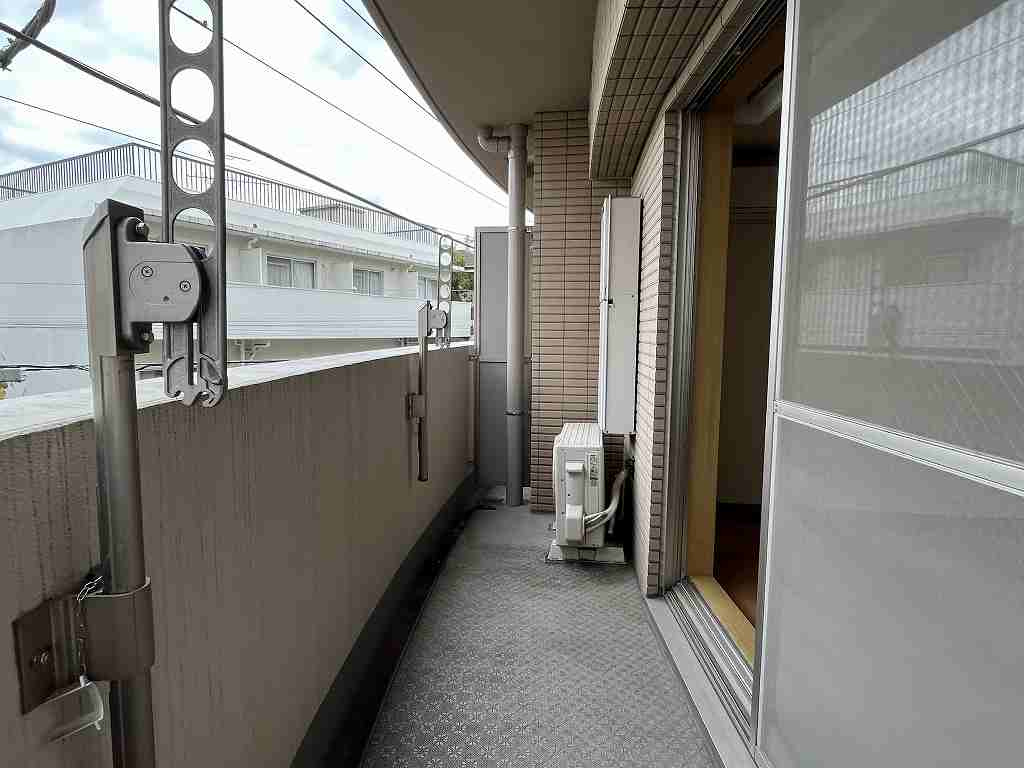 パレステュディオ大塚のバルコニー
