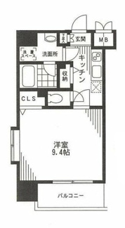 【間取り】 | ファイブフォー白金 | 間取りです。
