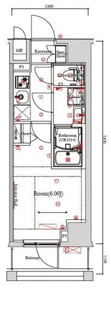 【間取り】 | ガリシア武蔵小山 | 間取りです。