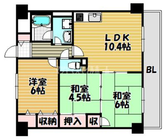 【間取り】 | パルOM