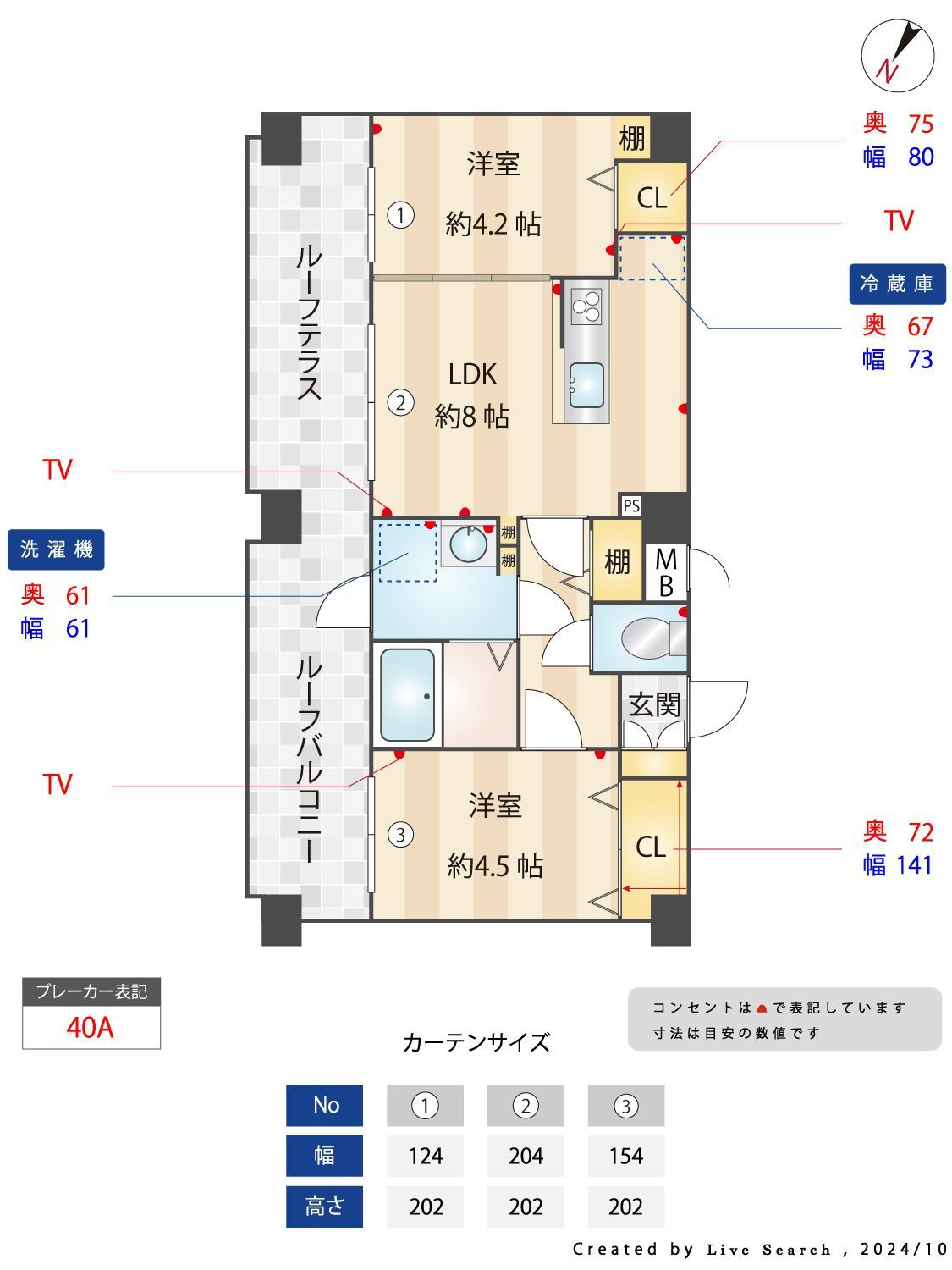 ラフィーネ井尻の間取り
